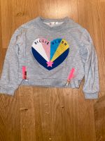 Billieblush Pullover Gr 98 104 grau Sweatshirt Herz Baden-Württemberg - Karlsruhe Vorschau