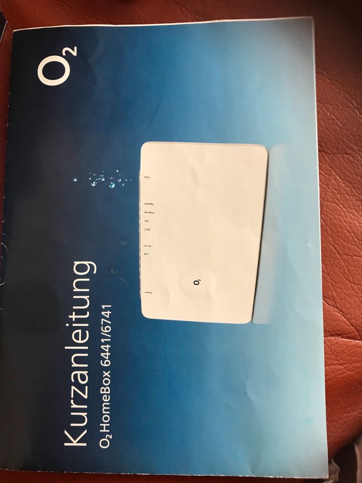 O2 Home Box 6441 mit Zubehör und Karton in Nürnberg (Mittelfr)