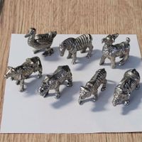 7 verschiedene Metallfiguren,Chrom Haustiere 1985 Baden-Württemberg - Wangen im Allgäu Vorschau