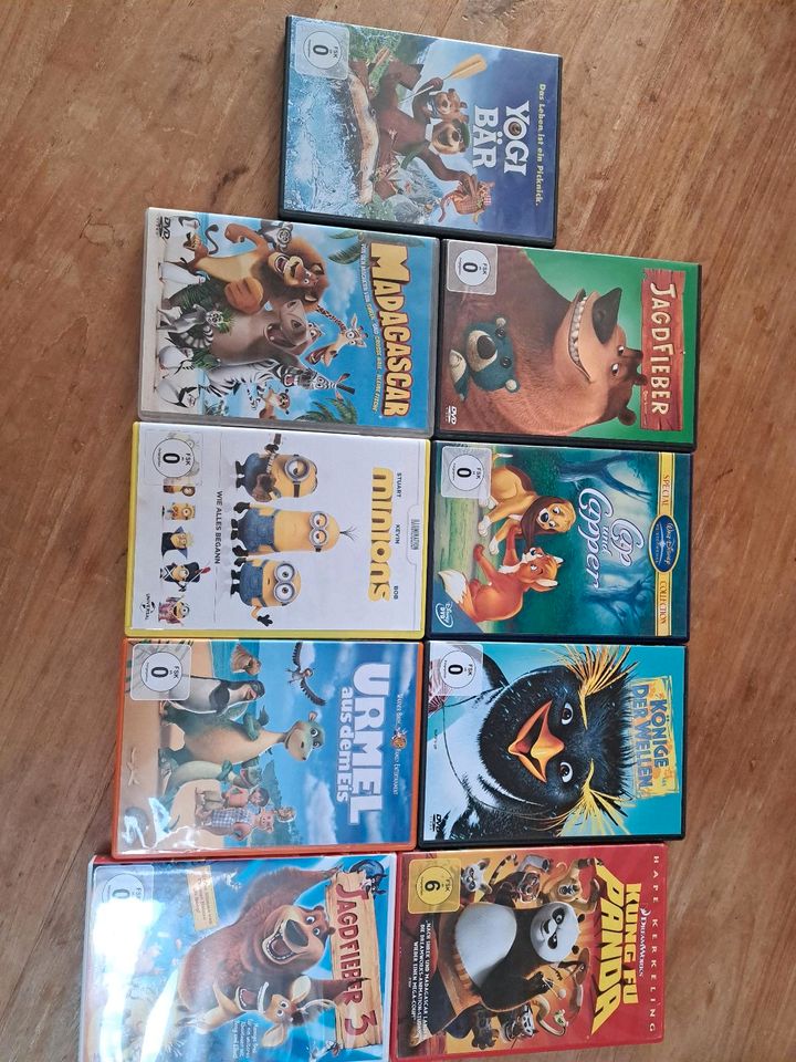 DVDs  9x Kinder in Erdweg