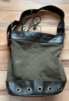 Tasche Beutel Umhängetasche Schultertasche, khaki grün, Benetton Brandenburg - Potsdam Vorschau