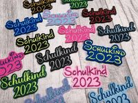 SCHULKIND 2024 Aufnäher/ Bügelbild Schultüte= 5,- Rheinland-Pfalz - Kettig Vorschau