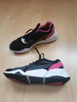 Neue Damen Puma Nova Mesh Größe EUR 39 schwarz/pink/grün Bayern - Helmbrechts Vorschau