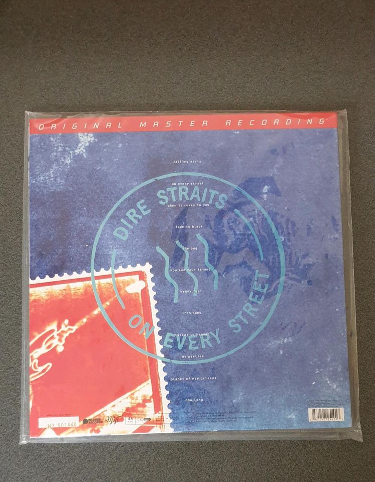 Mfsl:  Dire Straits - On every street 2x45rpm in Nürnberg (Mittelfr)