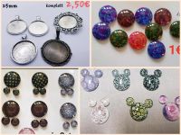 Cabochon Rohlinge 25mm 16mm AUSVERKAUF Material Handmade Schmuck Nordrhein-Westfalen - Heek Vorschau