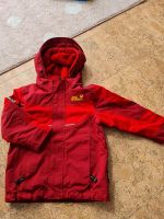 Jack Wolfskin Doppeljacke rot 104 Hessen - Schmitten Vorschau