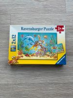 Ravensburger Puzzle, Hase, Bär, 2x12 Teile, 3 Jahre Baden-Württemberg - Waghäusel Vorschau