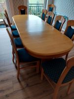 Esszimmertisch mit 12 Stühlen Niedersachsen - Warmsen Vorschau