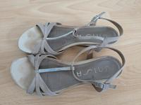 Original Unisa Sandalen mit Swarovski Steinchen Gr.41 nude Baden-Württemberg - Mannheim Vorschau