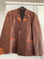 Vintage Trachten Trachtenjanker Leder Lederjacke Janker Bayern - Neufahrn Vorschau