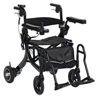 Rollstuhl Rollator 2 in 1 MovingStar All in One manuell oder elektrisch NEU Bochum - Bochum-Wattenscheid Vorschau