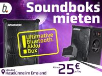 Soundboks ® MIETEN Akku- & Bluetooth- Lautsprecher Niedersachsen - Haselünne Vorschau