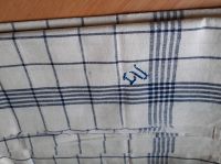 2 Geschirrtücher blau weiss mit Monogramm Berlin - Neukölln Vorschau