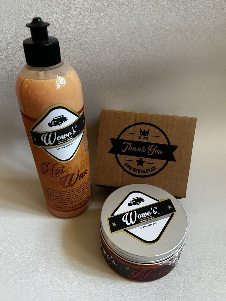 WOWO’S HOT WAX 500ML + WOWOs Nano Coat Wax Versiegelung SET in Zwickau