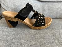 Sandale Clogs Pantolette von Riecker Gr.40 schwarz Hessen - Eppstein Vorschau