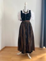 Dirndl schwarz Vintage Samt Gr. 38 Bayern - Vaterstetten Vorschau