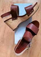 Timberland Earthkeepers Holz Plateau Sandalen Sling Pumps 41 42 Neumünster - Padenstedt Vorschau