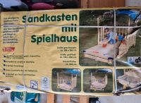 Sandkasten mit Spielhaus - Original verpackt Niedersachsen - Langenhagen Vorschau