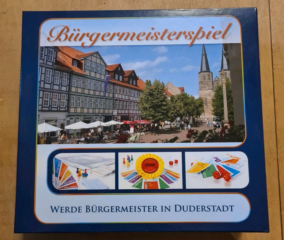 Bürgermeisterspiel Duderstadt NEU unbespielt Gesellschaftsspiel in Duderstadt