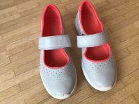 Ecco Ballerinas mit Klettverschluss grau orange 38 TOP Bremen - Borgfeld Vorschau