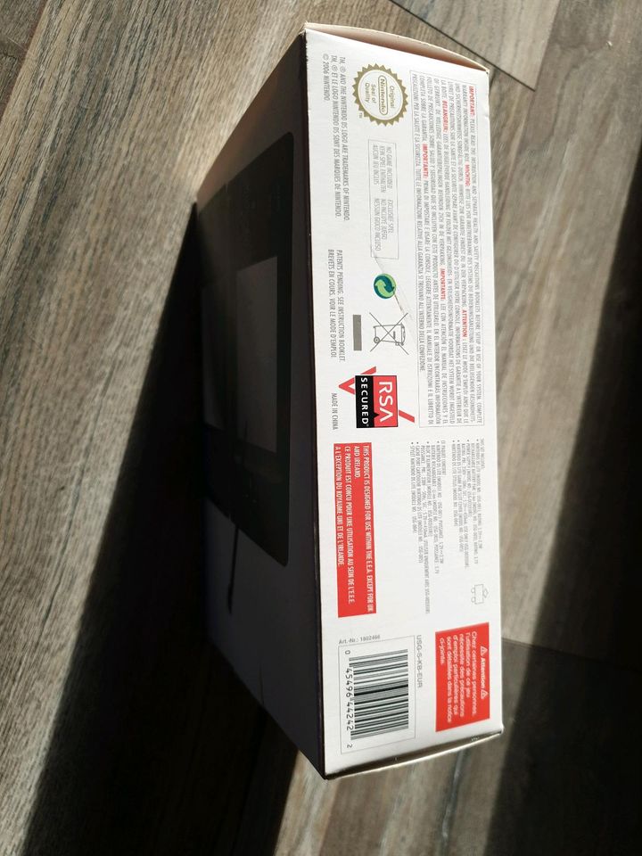 Nintendo Ds NDS Lite Konsole schwarz mit OVP Karton in Hamburg
