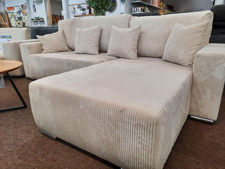 Sofa,Wohnlandschaft,Ecksofa Cordstoff,statt 1099€ in Leipzig