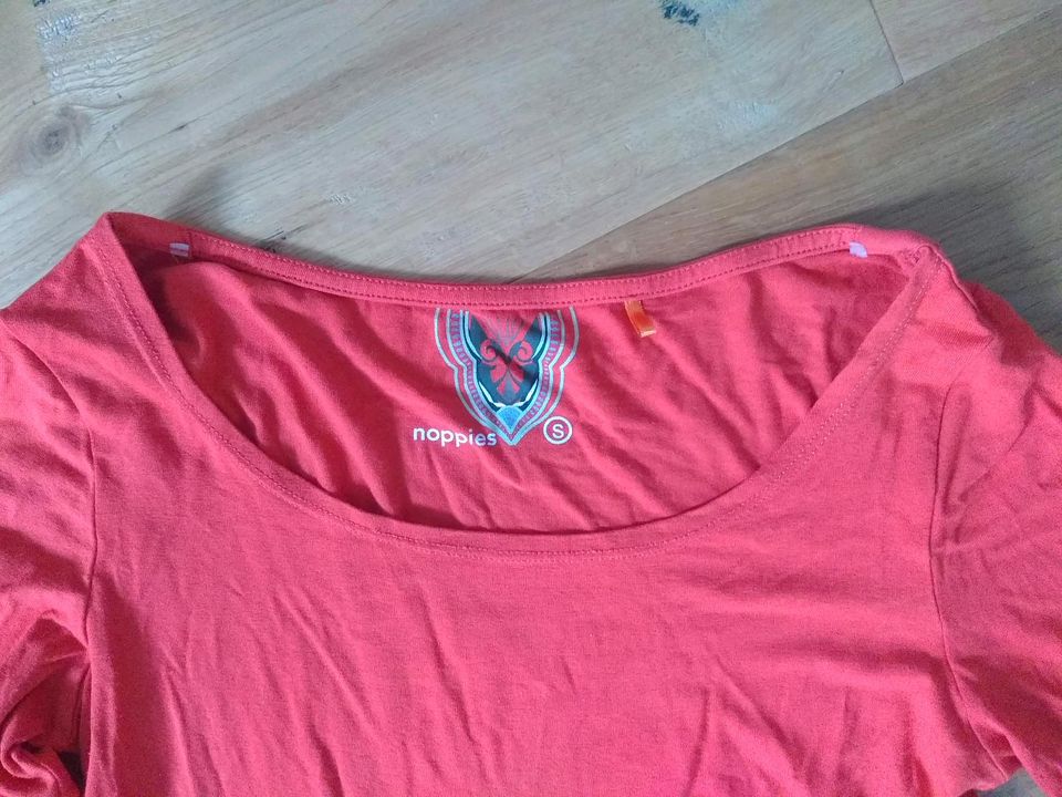 noppies Umstandsshirt Langarmshirt orange Gr. M in Bremen