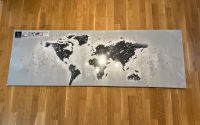 Eurographics Bild Gemälde Weltkarte schwarz grau 180x60 cm Nordrhein-Westfalen - Dülmen Vorschau