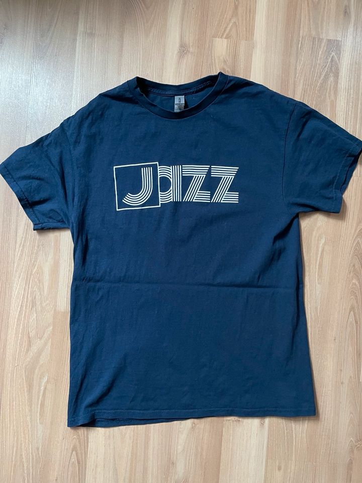 Jazz T-Shirt L Navy wrwtfww records Shirt Blau we release jazz in Berlin