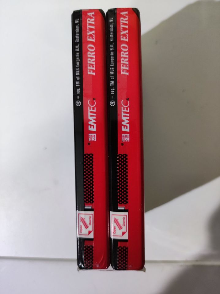 2x EMTEC FE1 MC Kassetten - Set - je 90min. Originalverpackt. in Aschaffenburg