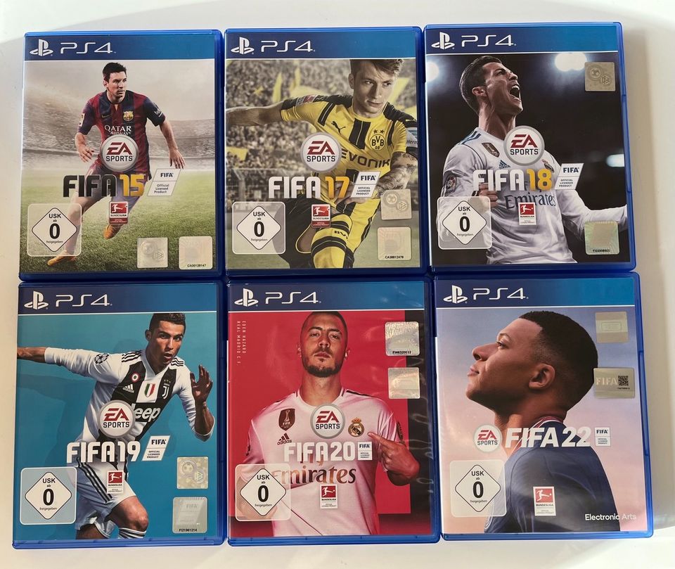 FIFA Sammlung Ps4 in Mühlheim am Main