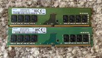 16GB 2x8GB Samsung 1Rx8 DDR4 RAM PC4-21300 DDR4-2666 M378A1K43CB2 Bayern - Erding Vorschau