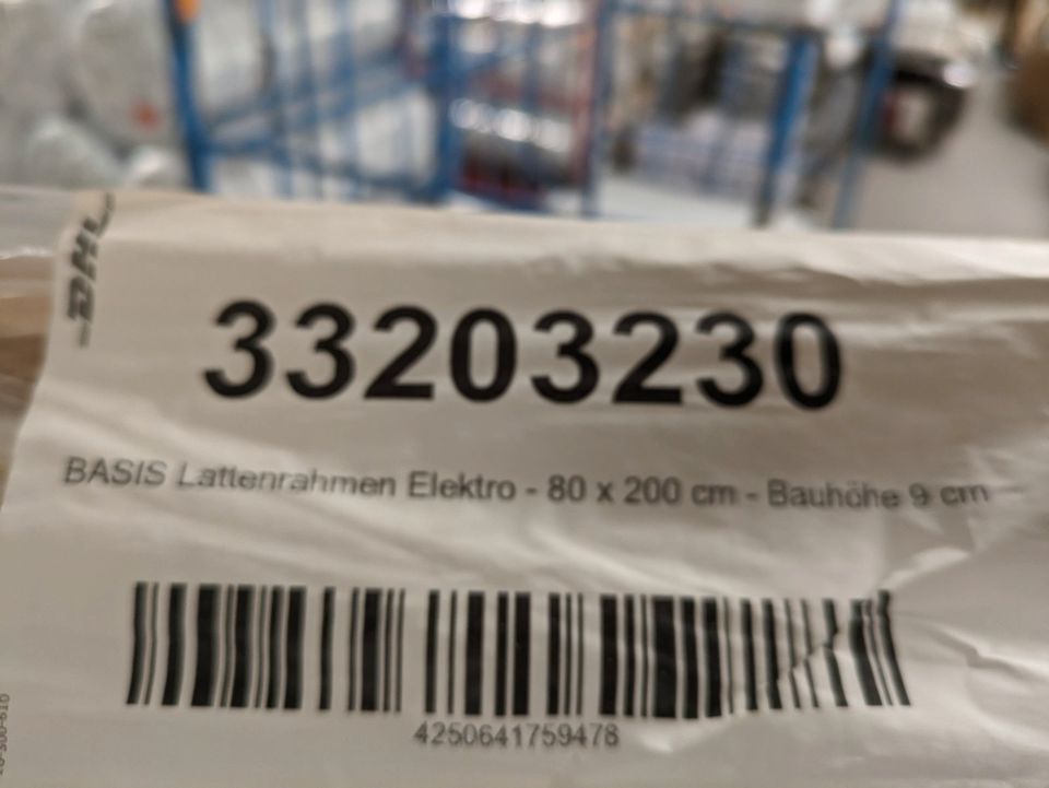 ⚠️  Ravensberger Basis-Lattenrost 80x200 Elektrisch Neu&OVP %Stark Reduziert% ⚠️ in Kamp-Lintfort