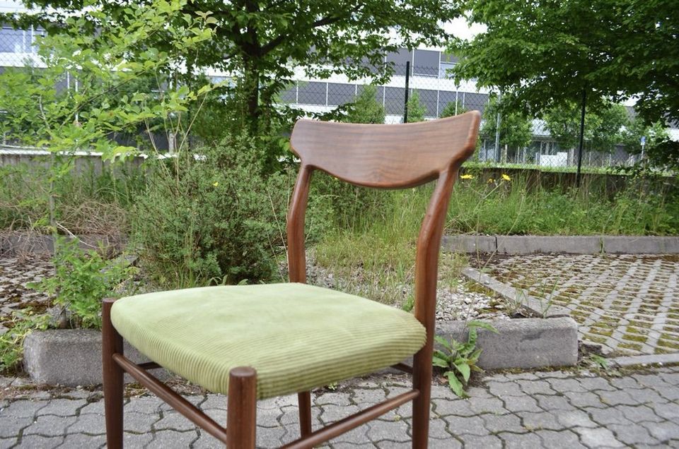 Mid Century teak Lübke Dining Chair Stuhl 1v3 Vintage in München
