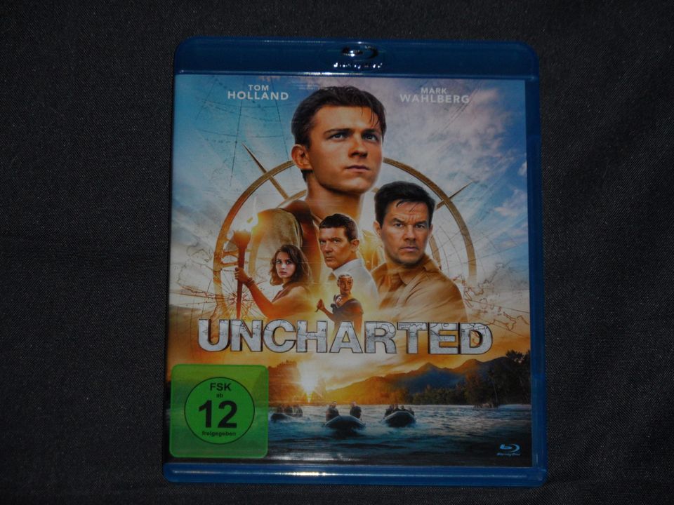 blu ray / Uncharted / Tom Holland / Mark Wahlberg in Ludwigshafen