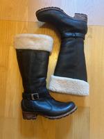 UGG Australia Langley Overknee Boots Lammfell Stiefel 42 11 Bayern - Dießen Vorschau