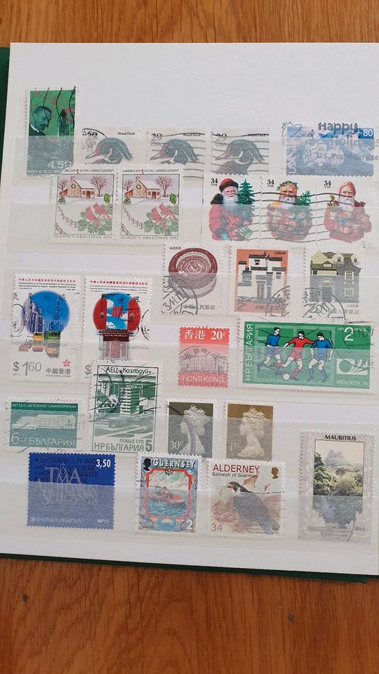 Briefmarkensammlung 250x Briefmarken von 1990 bis 2010 in Halle