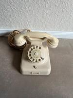 Altes weißes Telefon mit Wählscheibe W48mT Niedersachsen - Nienburg (Weser) Vorschau