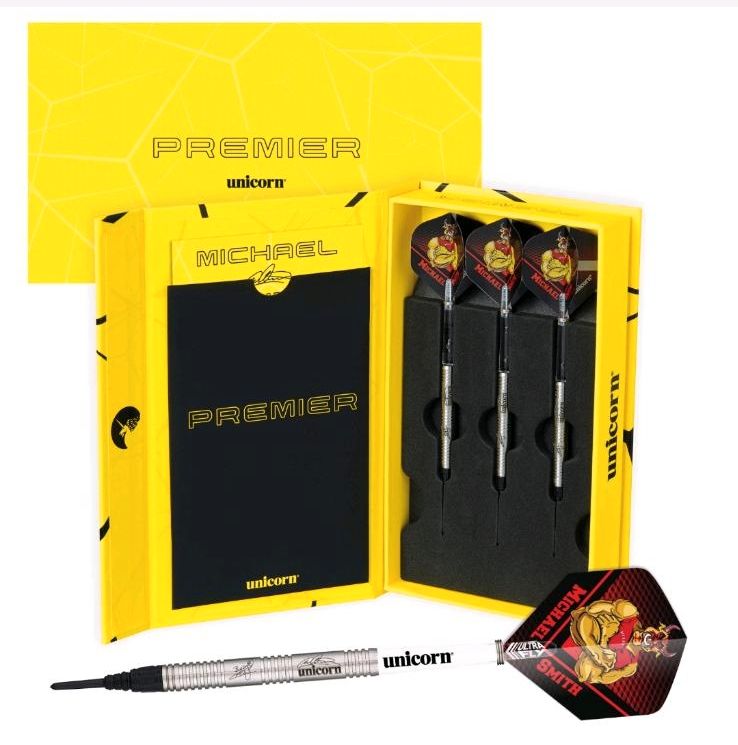 Unicorn Soft Darts Michael Smith Premier 2022 Dartpfeile Tungsten in Frechen