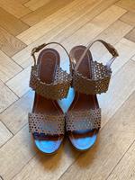 Tory Burch Wedges Sandalen, braun, Gr. 40 - wie neu! München - Schwabing-West Vorschau
