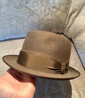 Stetson braun Hut neu DDR 50er Jahre retro Vintage Sachsen - Bannewitz Vorschau