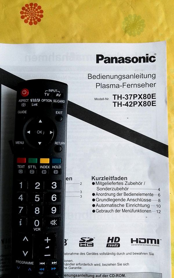 Panasonic Fernbedienung für TH 37PX80E in Leipzig