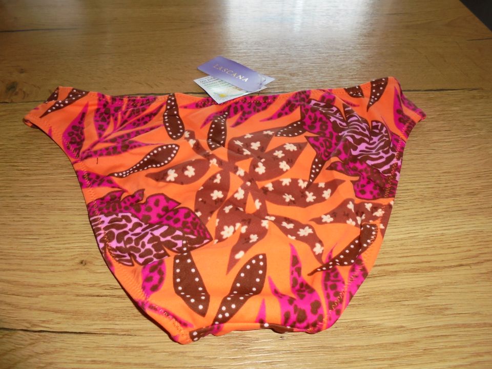 NEU: Damen Bikini Hose orange bunt Gr. 36 von Lascana in Plattling