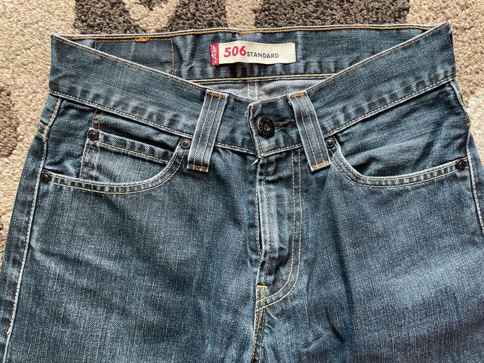 Levis 506 Standard Jeans Denim W 28 L 32 in Geisenheim