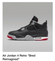 Nike Air Jordan 4 Retro Bred Reimagined 44 & 45.5 Ludwigslust - Landkreis - Ludwigslust Vorschau