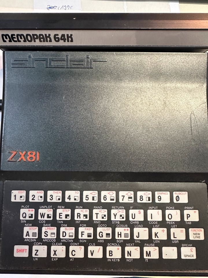 Sinclair ZX81 + Memopak 64k [3383] in Leipzig