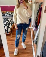 TEZENIS Mom Fit Jeans / distressed stonewashed Boyfriend Style 1A Sachsen - Chemnitz Vorschau