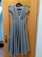 Abendkleid Umstandskleid grau Palietten Chiffon 38 Nürnberg (Mittelfr) - Aussenstadt-Sued Vorschau