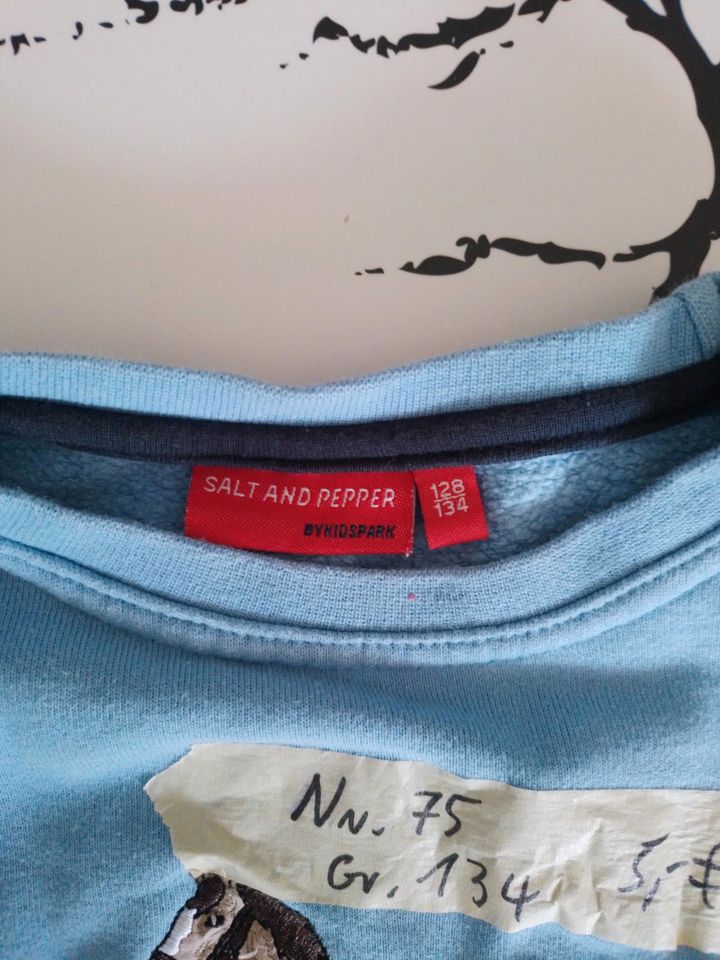 Sweatshirt von Salt & Pepper, hellblau in Gievenbeck