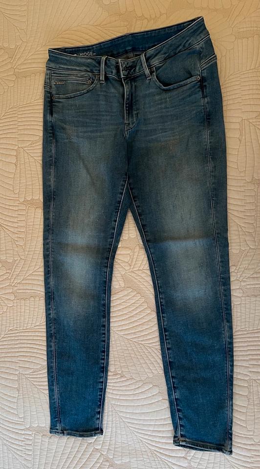 G-STAR GSTAR RAW MIDGE Zip MID SKINNY Jeans WMN W30 / L28 in Ginsheim-Gustavsburg